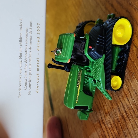 3 pc. Hallmark John Deere Tractor Keepsake Ornaments 2006-2008 - Picture 4 of 7